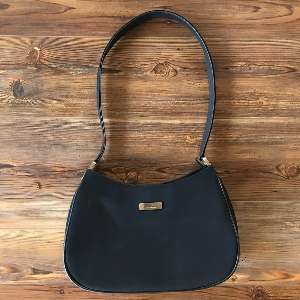 Liz Claiborne Chic Black Shoulder Bag